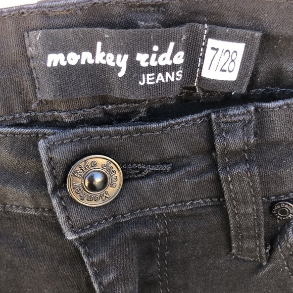Monkey Ride Distressed Jeans | SIZE 7/28 - Picture 6 of 7